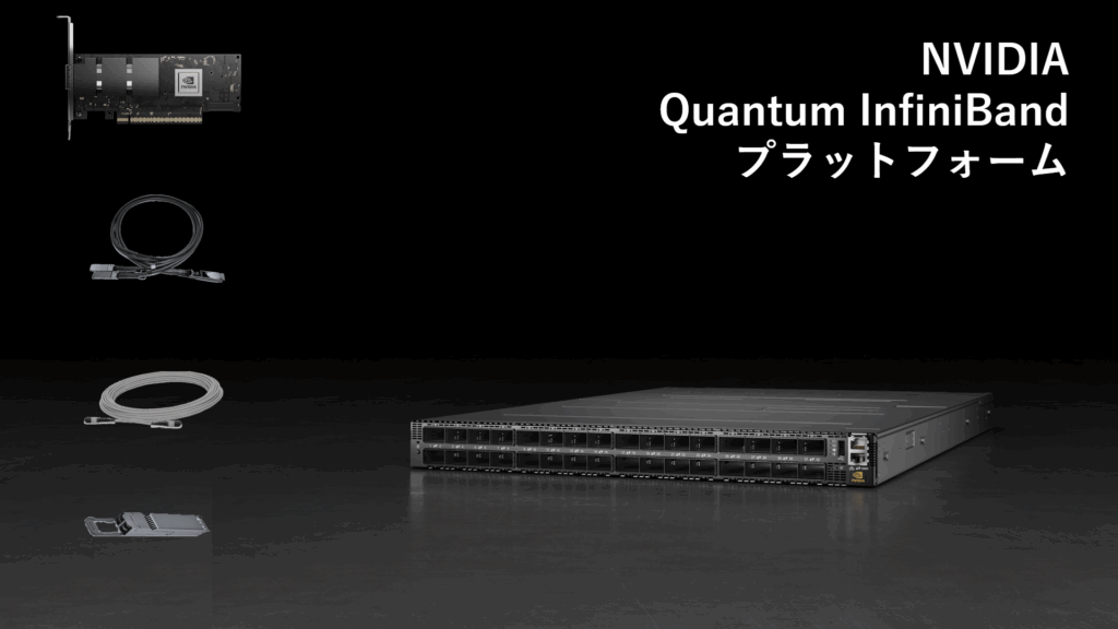 NVIDIA Quantum InfiniBand プラットフォーム