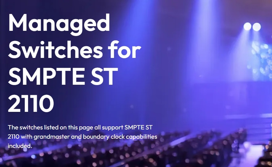 SMPTE ST2110の成り立ちから見るNETGEAR ProAVシリーズ